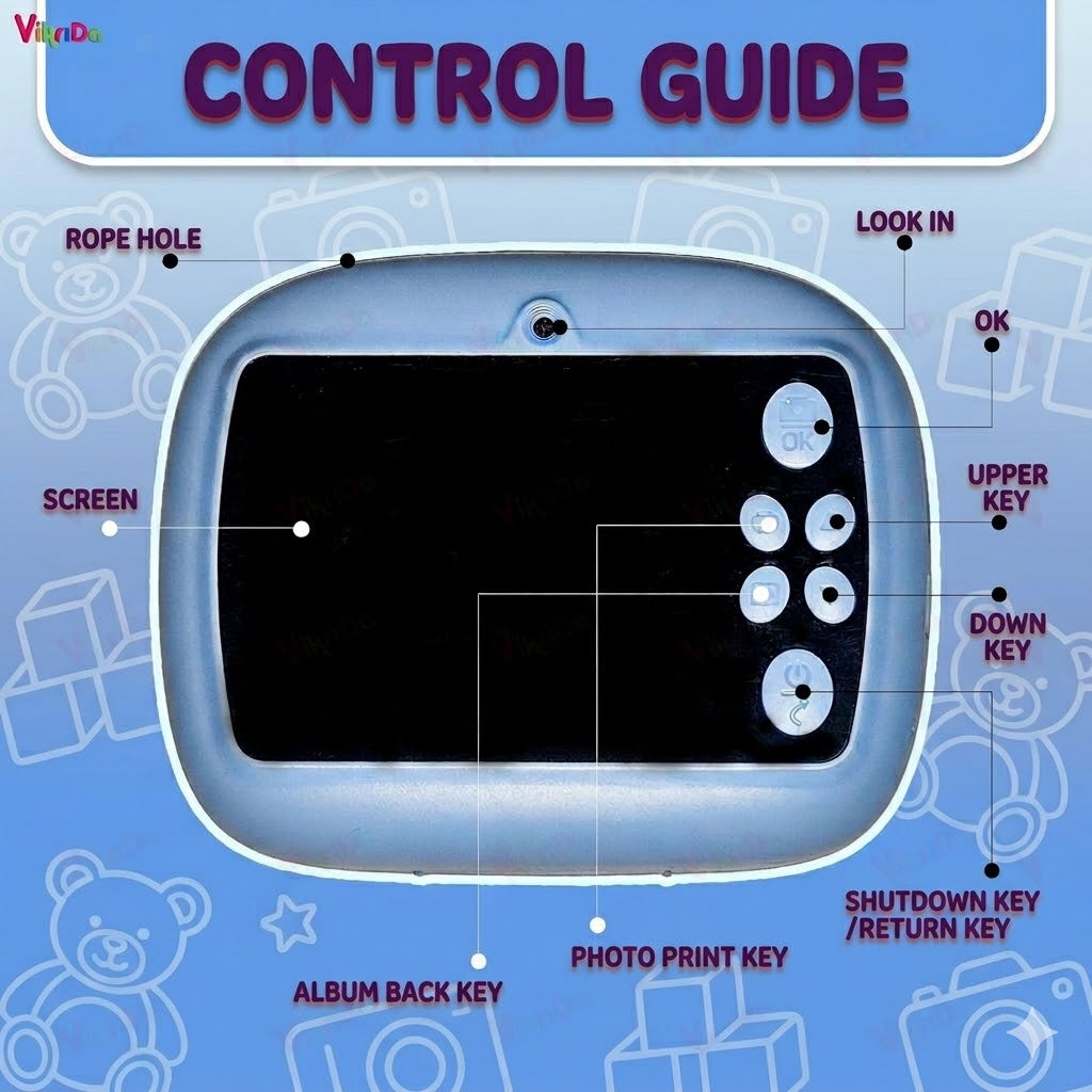 DIY Instand Digital Camera For Kids