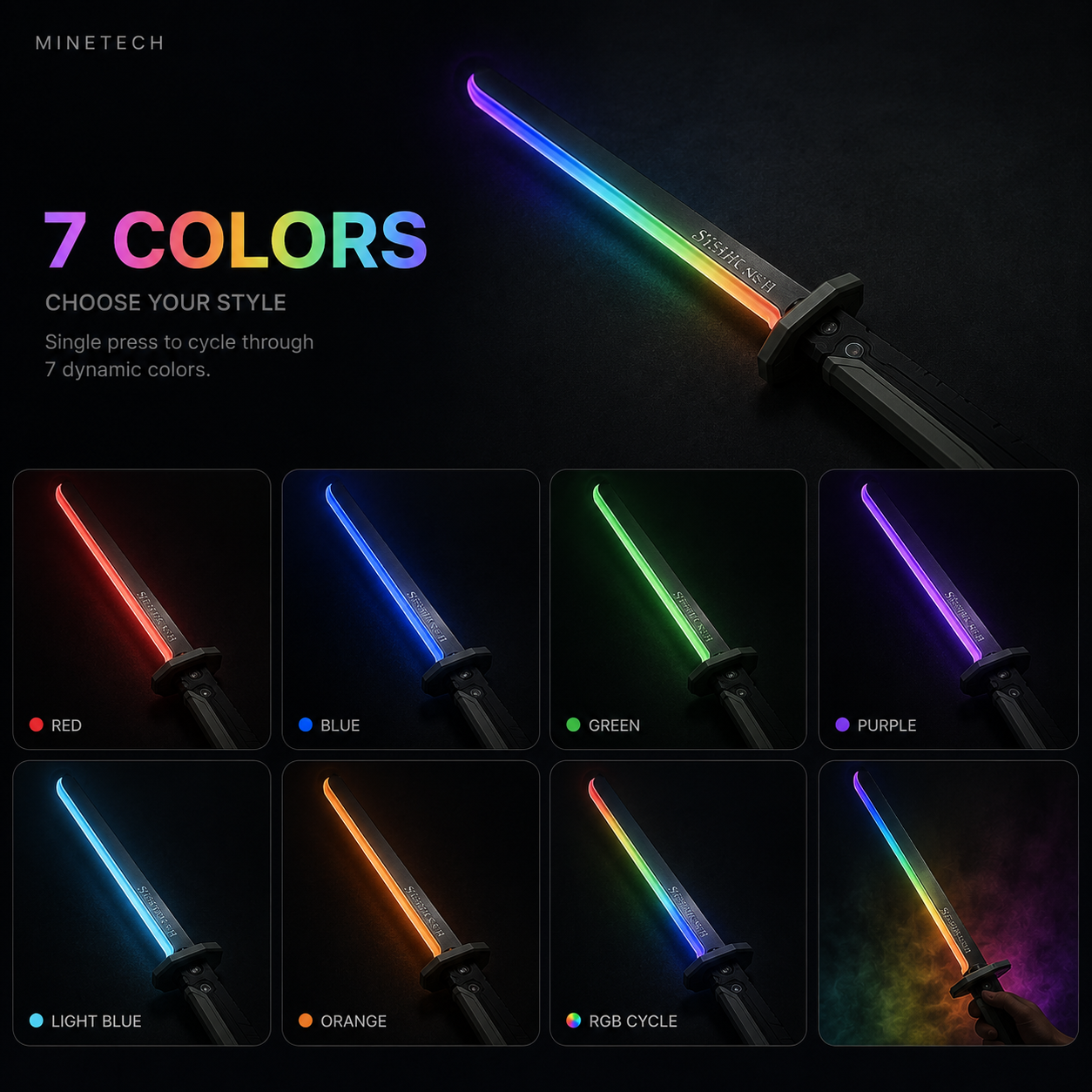 SparkMist LED Blade
