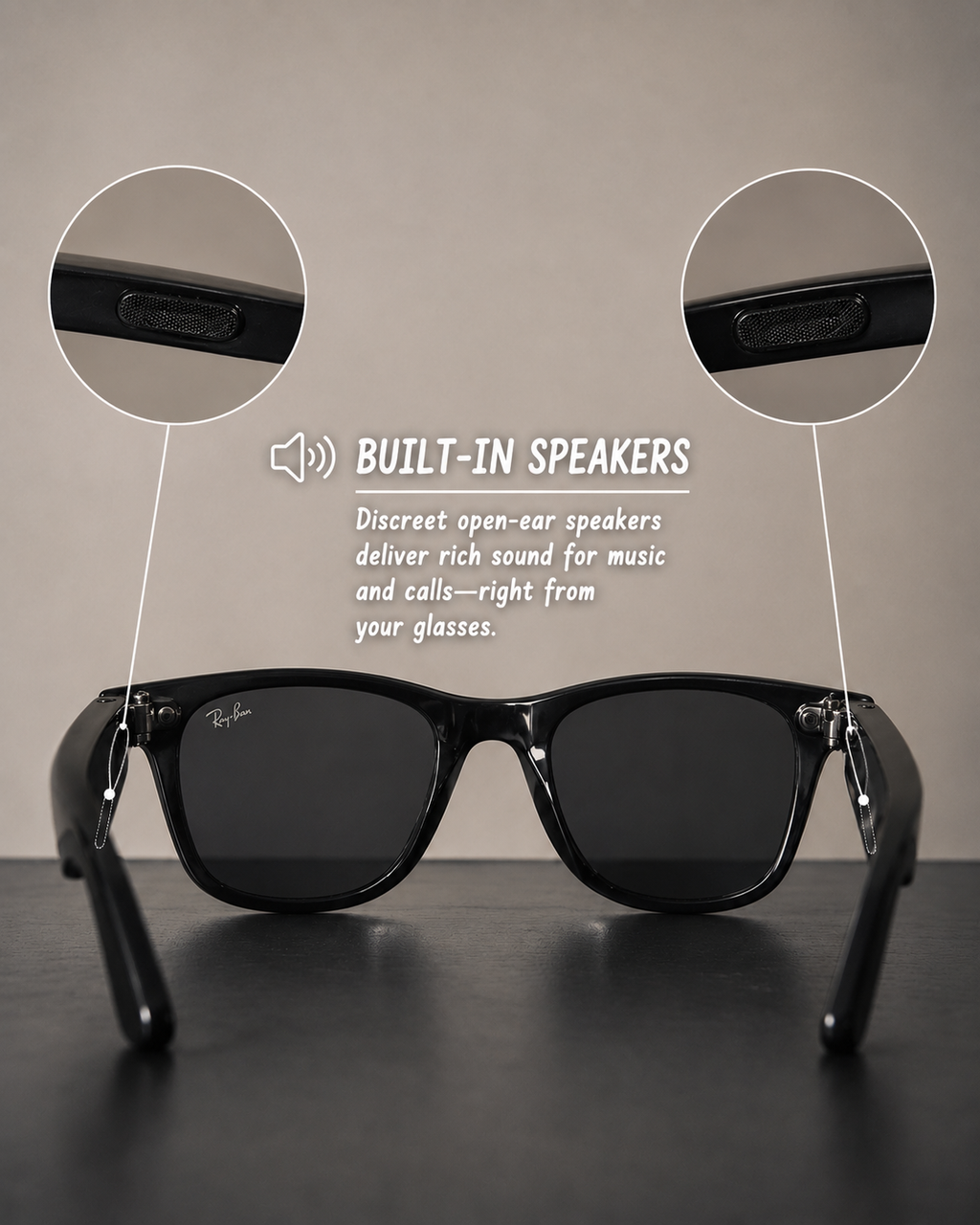 Smart Bluetooth Audio Sunglasses