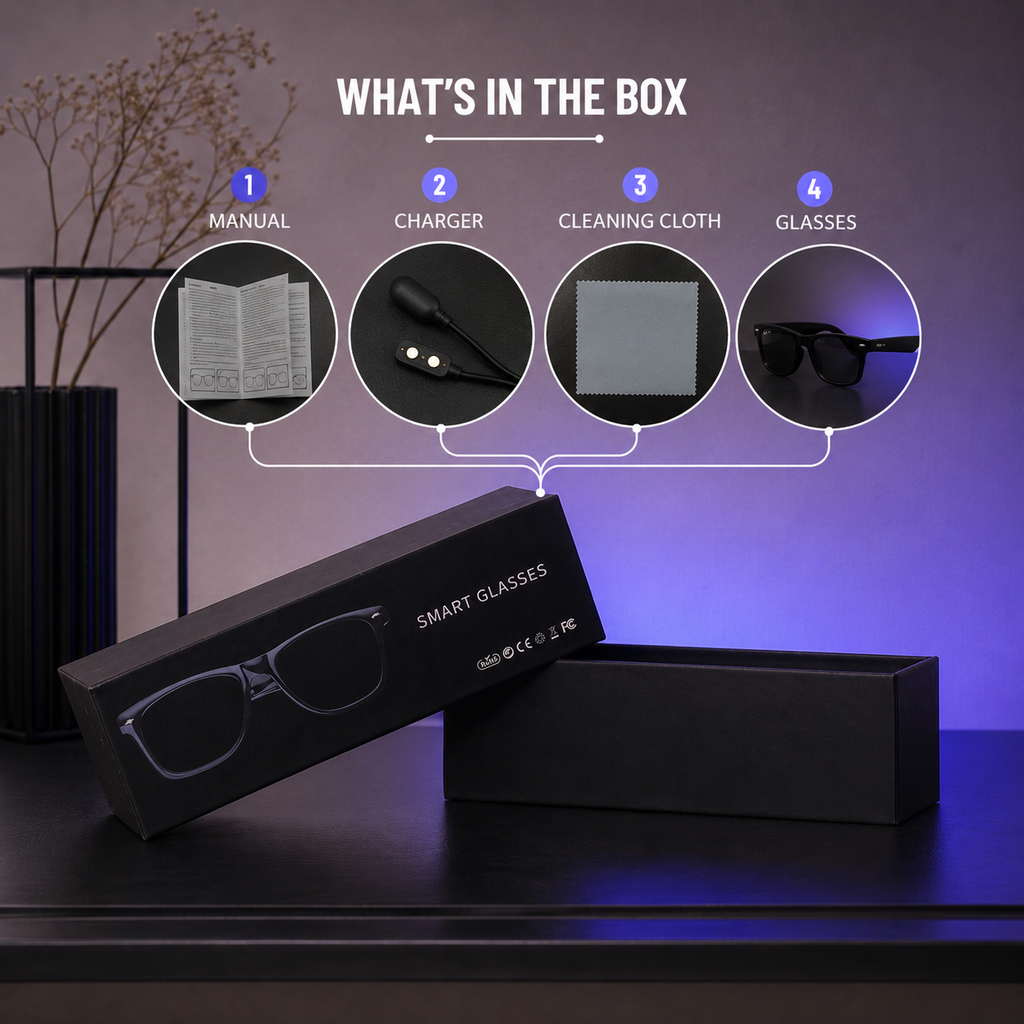 Smart Bluetooth Audio Sunglasses