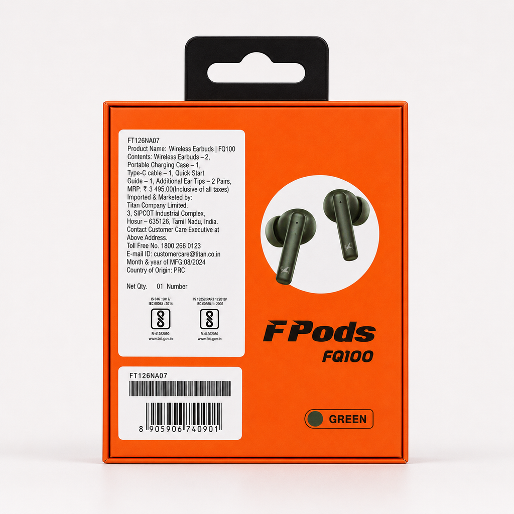 Fastrack Fpods FQ100