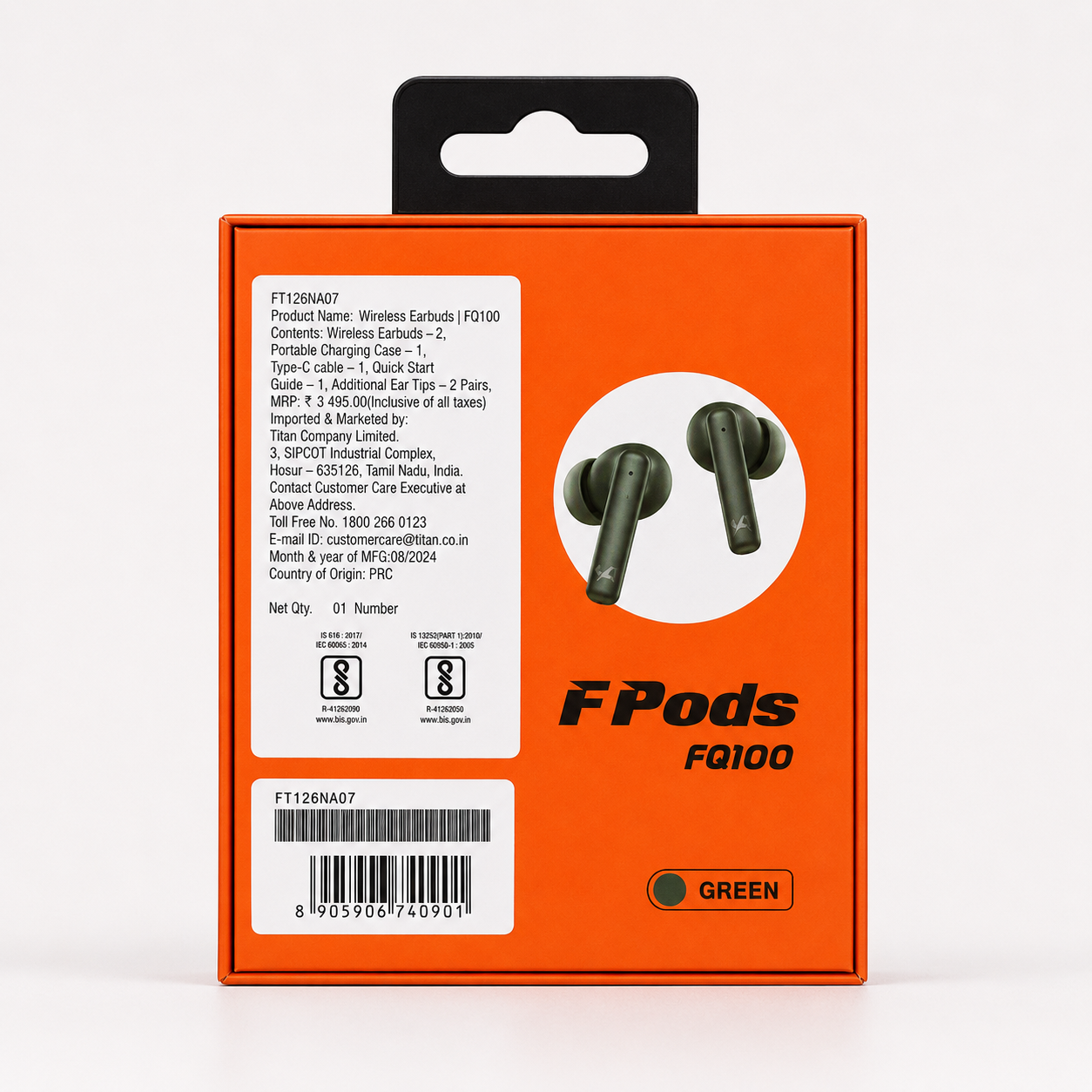 Fastrack Fpods FQ100