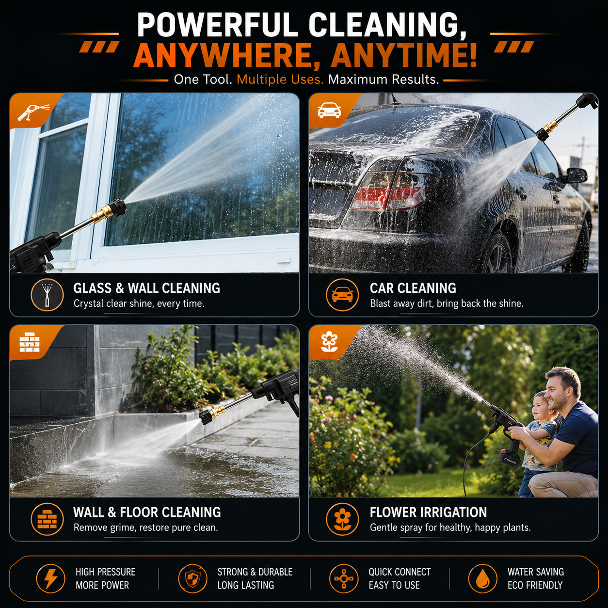 Vehicle Washer High Perssure Gun