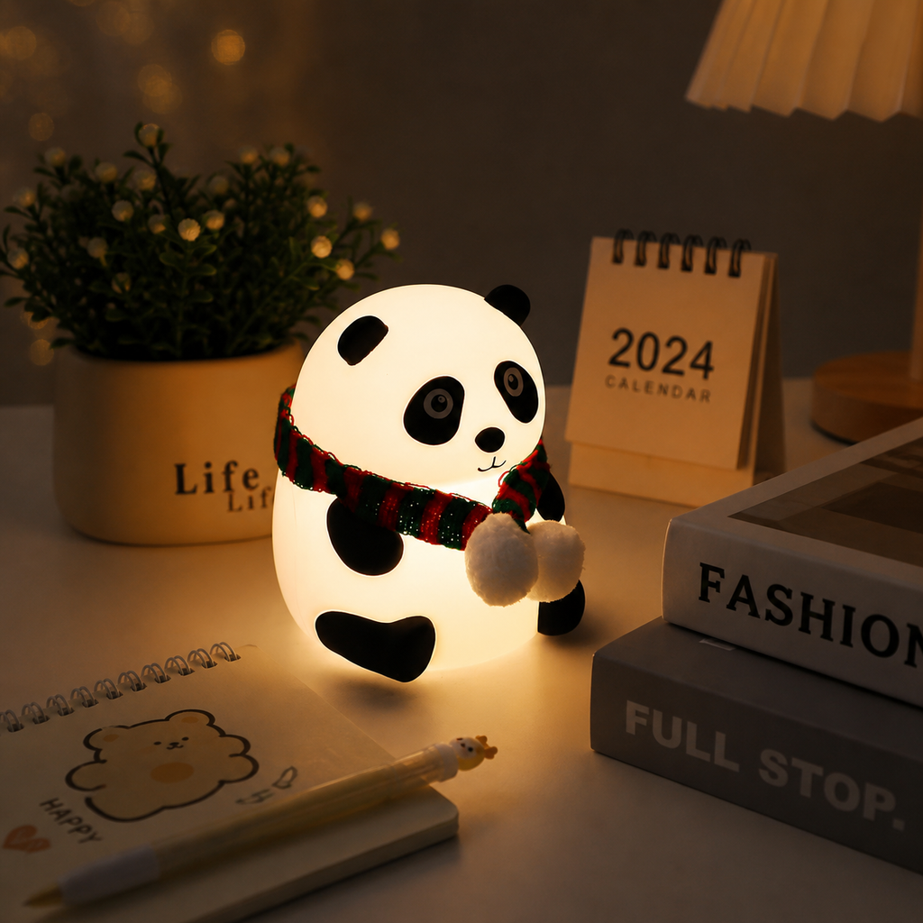 Panda Silicone Night Light