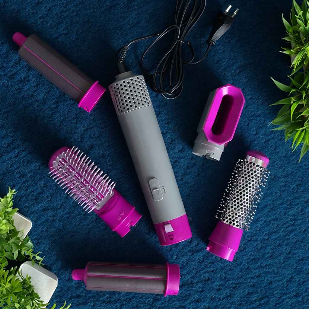 5 in 1 Hot Air Styler And Dryer,Multifunctional Hair Styler Tool