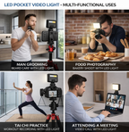 LED Pocket RGB Video Light