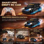 Mini Multifunctional Drift Car - Black