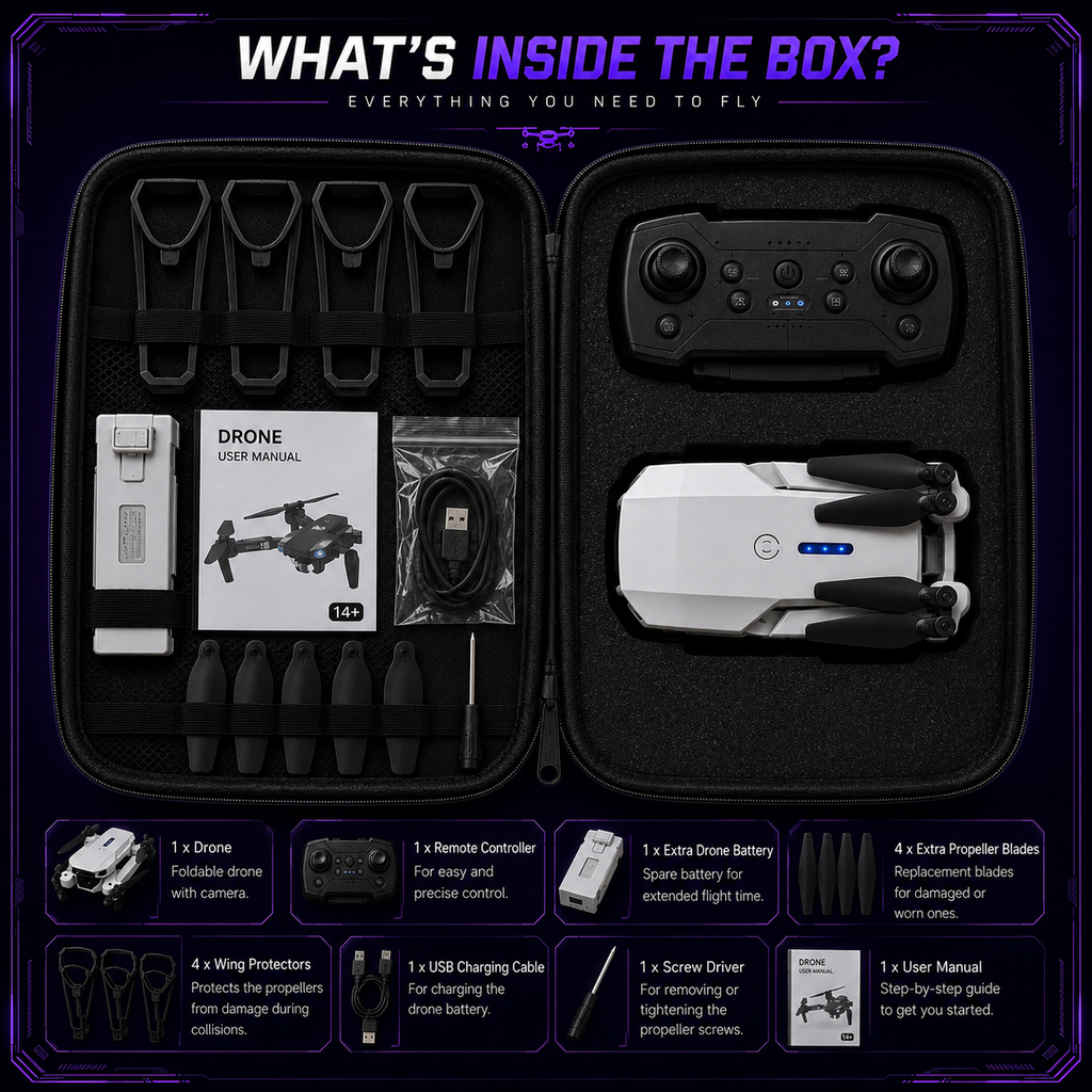 E88 Pro Foldable Drone